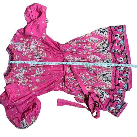 ANTHROPOLOGIE RAQUEL EMBROIDERED MINI DRESS, XL - Picture 10 of 12